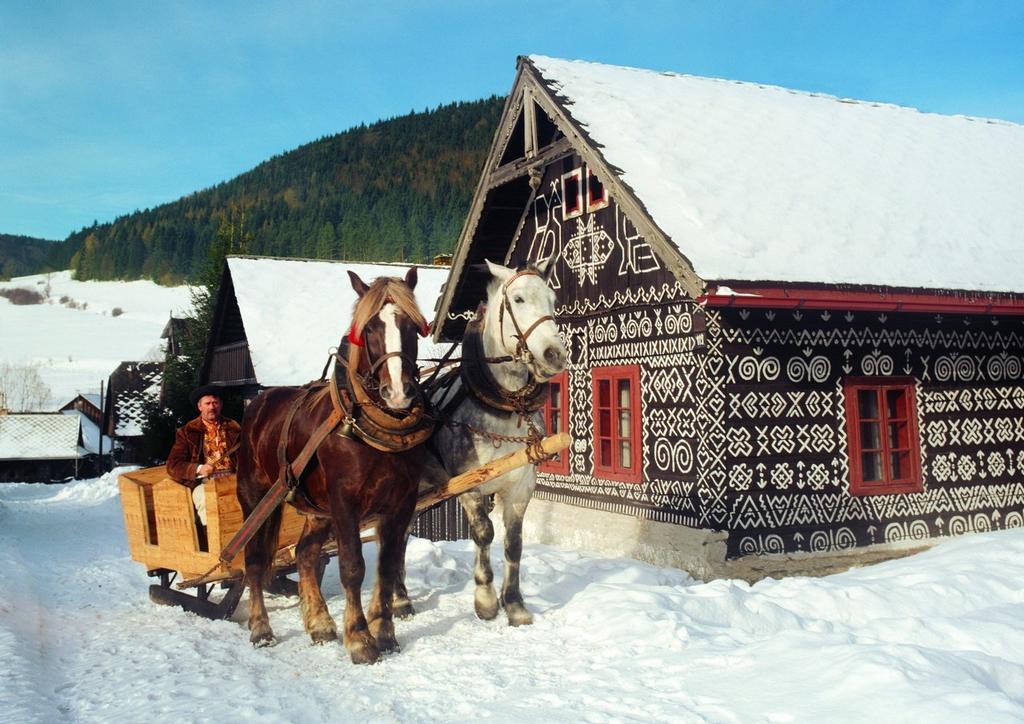 Penzion Javorina Čičmany Exterior foto